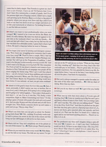  Matt LeBlanc - Entertainment Weekly (May 3rd 2002)