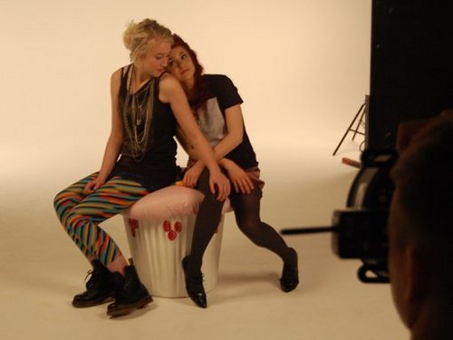  Naomi+emily, behind stage and photoshoot.