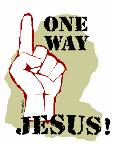 One way, Jesus
