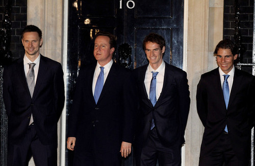  Prime Minister David Cameron Meets ATP Tour quần vợt Players