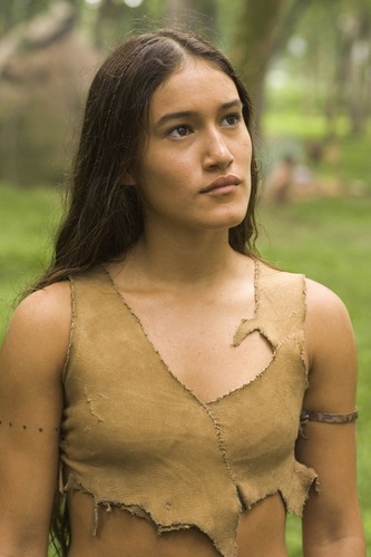 Q'orianka Kilcher as Pocahontas in The New World