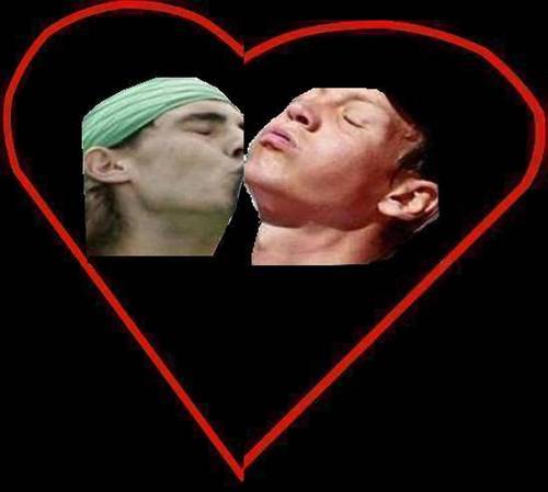  Rafa and Tomas ciuman