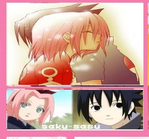 Sakura and  Sasuke