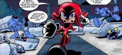Sonic and Knuckles from StH 189