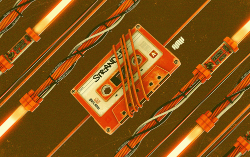  Stranded Tape দেওয়ালপত্র