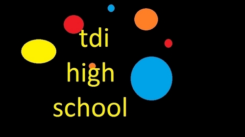  tdi high school sign