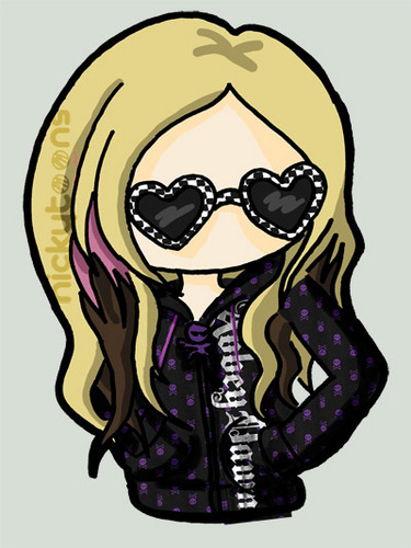  Avril Lavigne Cute Drawings :D