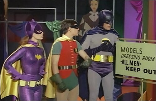  Batgirl with batman & Robin