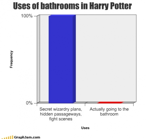  Bathroom Usage in Harry Potter