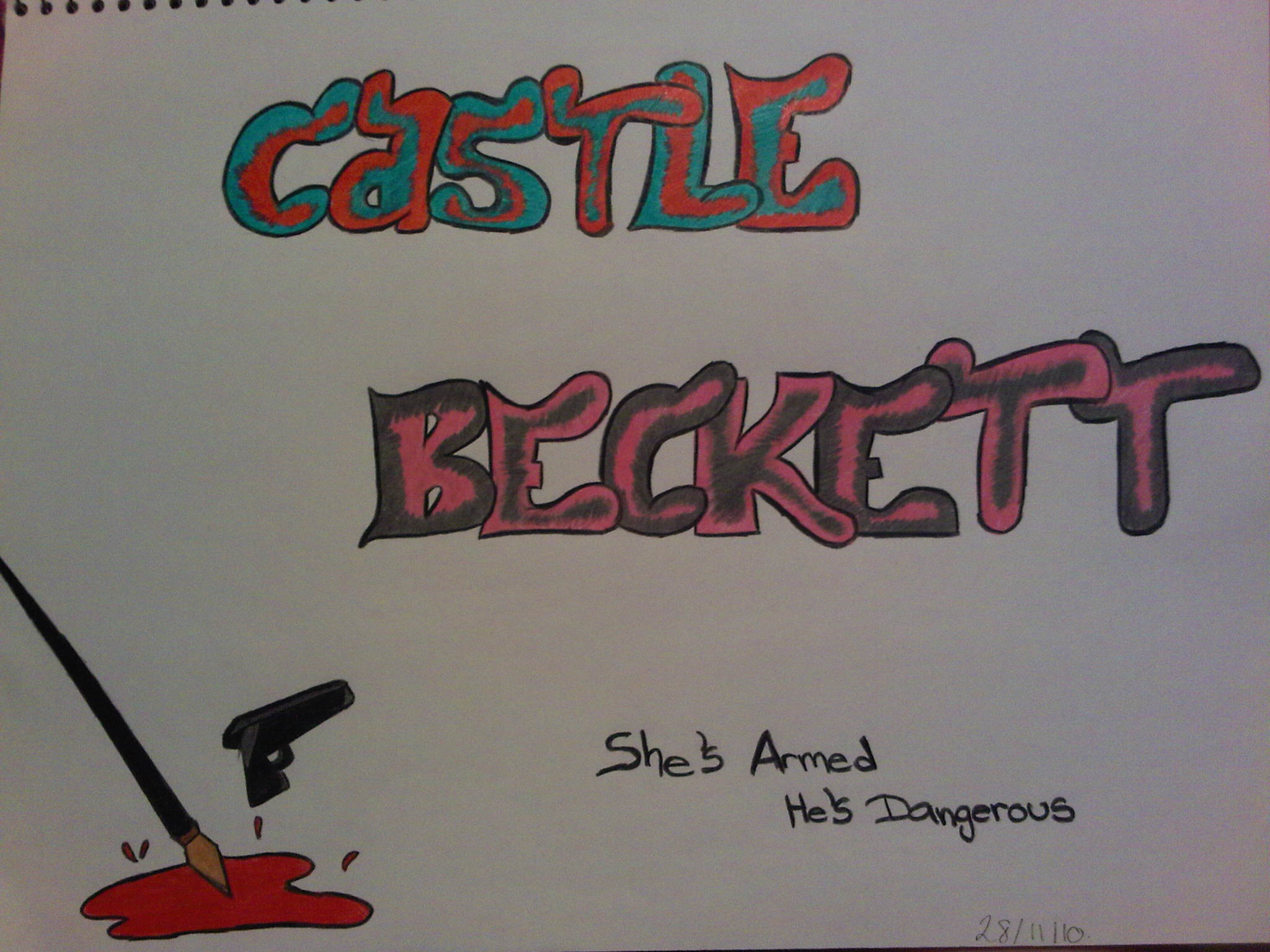 Castle&Beckett Graff