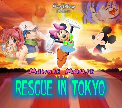  Disney's Minnie muis to the Rescue in Tokyo.
