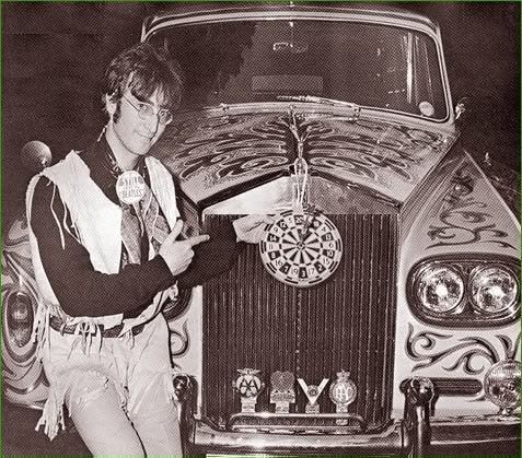  John and his Rolls Royce