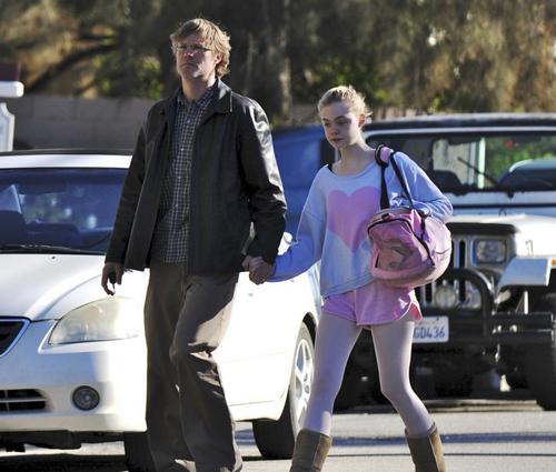  Leaving her ballet class (November 29,2010)