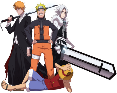  Luffy Naruto Allen Ichigo