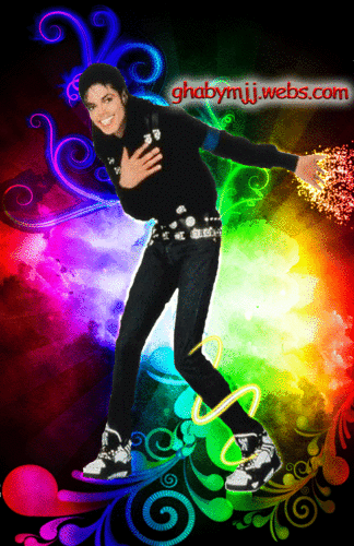 Michael Jackson colorful