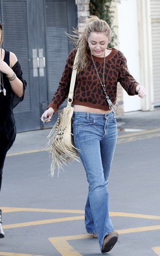  Miley out in Studio City