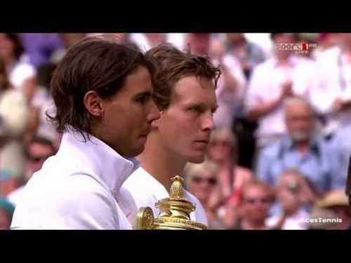  Nadal and Berdych wimbledon faces !