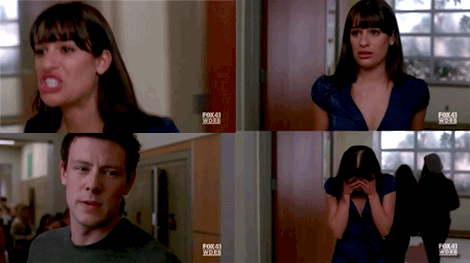  Rachel:"You sinabi you'd never break up with me."