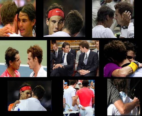 Rafa Nadal and Andy Murray sexy upendo !!!