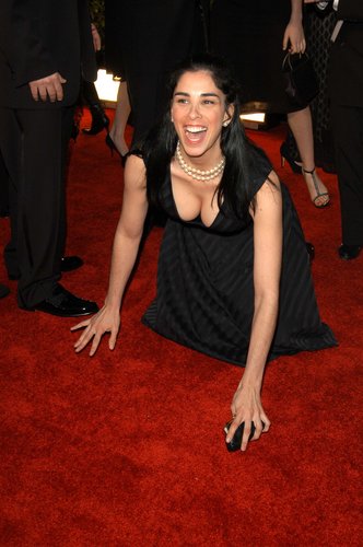  SARAH SILVERMAN with hairy arms