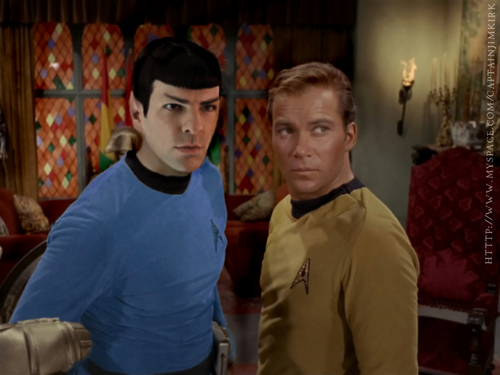 TOS Kirk/XI Spock