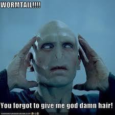  Wormtail forgot the hair!