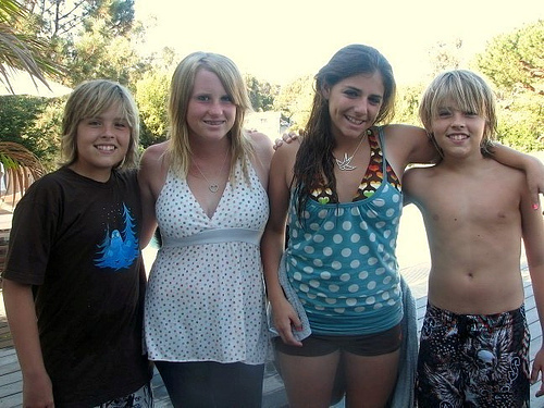  cole and dylan with fans(old pic)