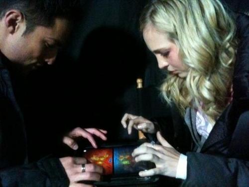  Candice & Michael playing iPad games
