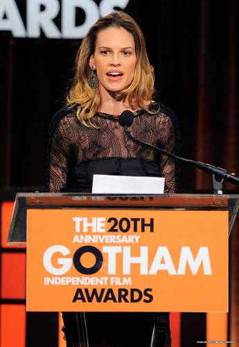  Hilary @ IFP's 20th Annual Gotham Independent Film Awards