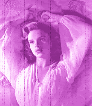 Judy Garland in lilás
