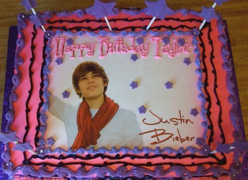  Justin Bieber Cake