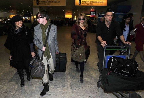  MD arriving in Londres airport
