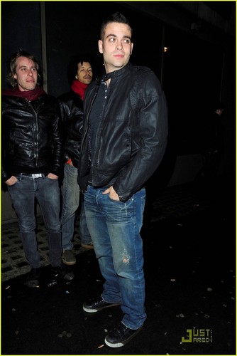  Mark Salling a night out in London, England