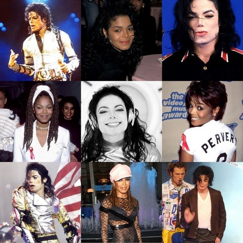  Michael & Janet through years <3