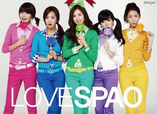  SNSD For Spao
