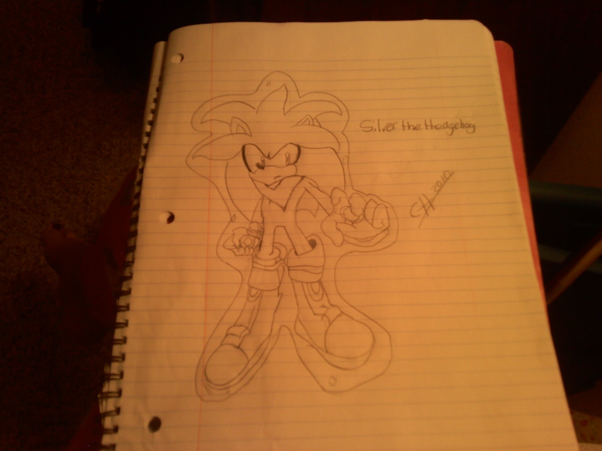 Silver the Hedgehog...not as good as I thought so..yeah