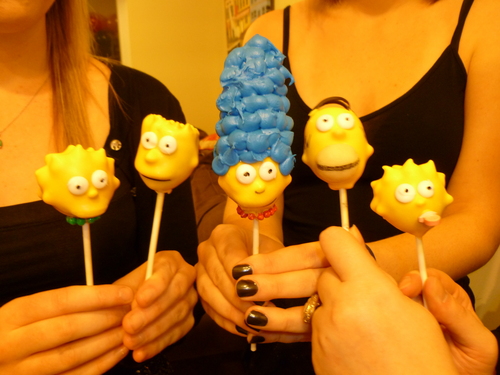  Simpson's Cake Pops!