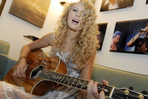  Taylor 迅速, スウィフト - Photoshoot #009: AOL 音楽 (2007)