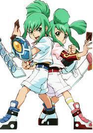  leo and luna with their duel disks
