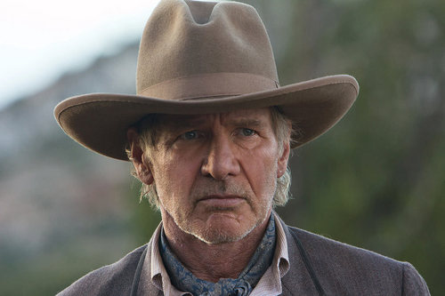  'Cowboys & Aliens' Production Still ~ Harrison Ford as Col. Woodrow Dolarhyde