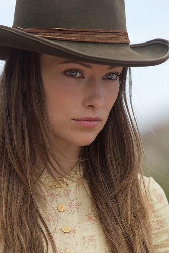  'Cowboys & Aliens' Production Still ~ Olivia Wilde as Ella