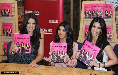  'Kardashian Konfidential' book signing in Los Angeles 12/2/10