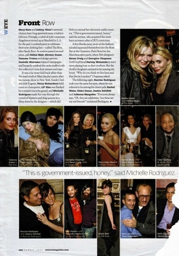  2007 - W Magazine