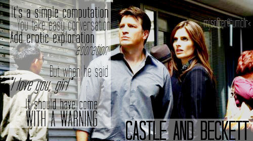  castelo & Beckett <3