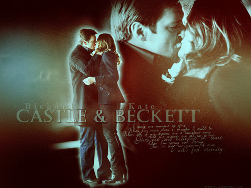  замок & Beckett first Kiss <3