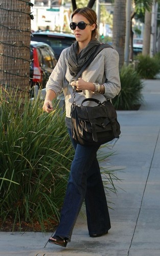  Jessica out in Beverly Hills