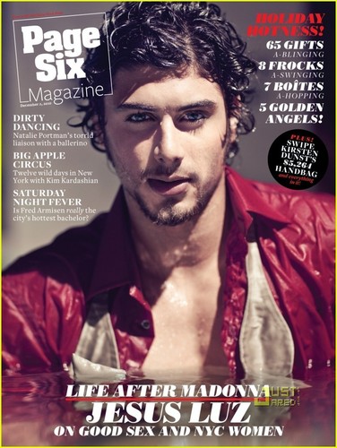  Jesus Luz Covers 'Page Six' Magazine