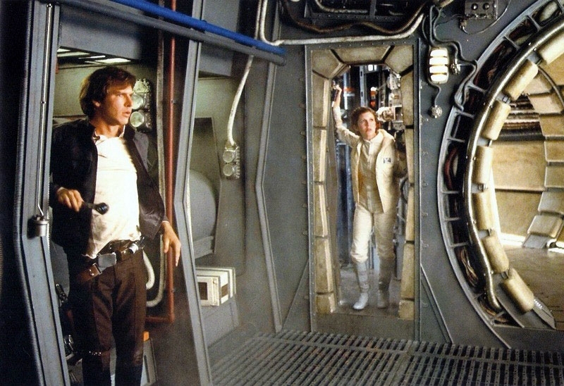 Leia and Han Solo 