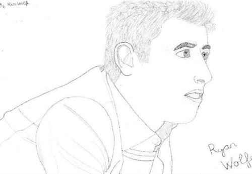  My drawing of Ryan