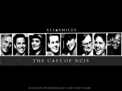  Navy CIS Cast- All Smiles